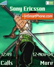 Ronoroa Zoro theme screenshot