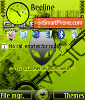 Chileunder tema screenshot