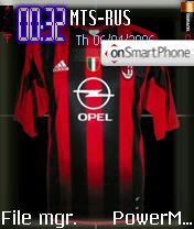 AC Milan Football Club Theme-Screenshot