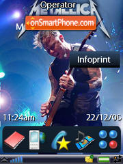 Скриншот темы Metallica 09