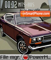 Vintage Car theme screenshot