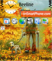 Autumn 12 theme screenshot