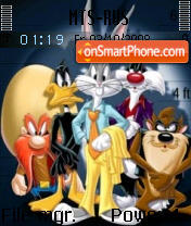 Looney Tunes theme screenshot