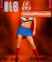 Super Girl es el tema de pantalla