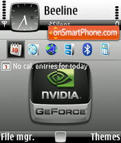 Nvidia 02 theme screenshot