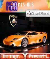 Скриншот темы Lamborghini Best Car