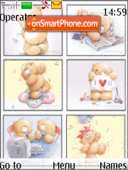 Love Bears 02 tema screenshot