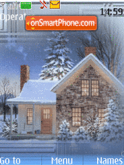 Animated House tema screenshot