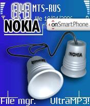 Скриншот темы Nokia Connecting People