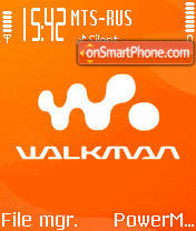 Walkman Theme-Screenshot