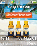 Corona 01 tema screenshot
