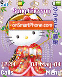 Capture d'écran Kitty Kimono thème
