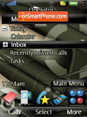 Abstract tema screenshot