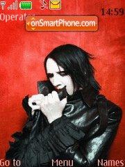 Скриншот темы Marilyn Manson 01
