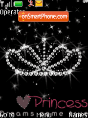 Princess theme screenshot