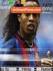 Скриншот темы Ronaldinho