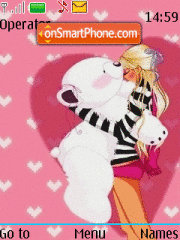Gir&Bear Animated theme screenshot