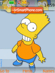 Bart Simpson Theme-Screenshot