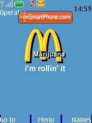 McDonalds Rollin It es el tema de pantalla
