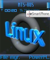 Скриншот темы Linux