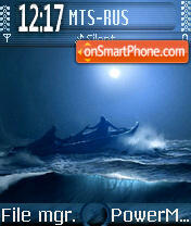 Tidal Waves tema screenshot