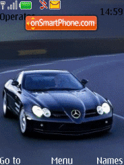 Mercedes S-class es el tema de pantalla