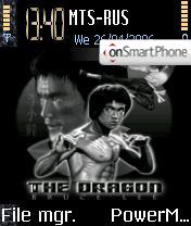 Capture d'écran Bruce Lee thème