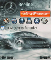 Benz QVGA theme screenshot