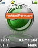 Sony Ericsson Logo 01 es el tema de pantalla