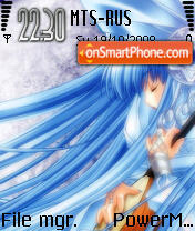 Capture d'écran Blue Angels thème