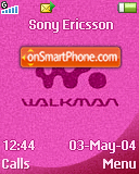 Pinky Walkman Theme-Screenshot