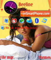 Sunny Leone2 tema screenshot