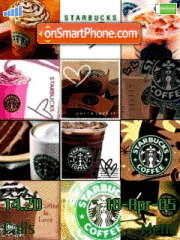 Capture d'écran Starbucks Lover thème