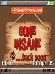 Gone Insane es el tema de pantalla