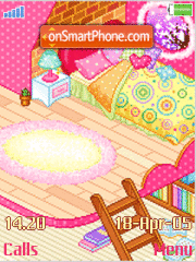 Princess Room theme screenshot