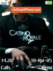 Capture d'écran Casino Royale 007 thème