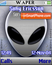 Скриншот темы Alien