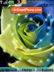 Roses color Animated tema screenshot