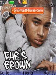 Chris Brown theme screenshot