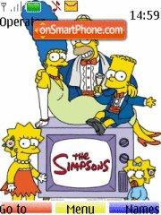 The Simpsons theme screenshot