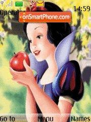 Snow White tema screenshot