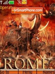 Capture d'écran Rome Total War thème