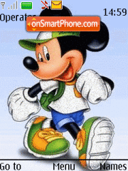 Mickey Mouse tema screenshot