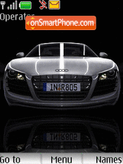 Capture d'écran Audi R8 thème