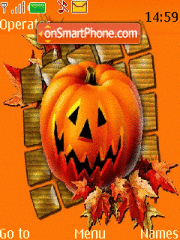 Halloween Animated 01 tema screenshot