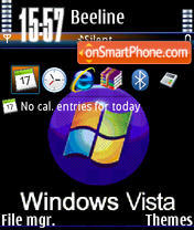 Blue Vista V1 Theme-Screenshot