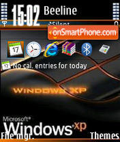 Скриншот темы Windows Orange V1