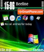 Windows Mobile V1 tema screenshot