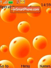 Orange tema screenshot