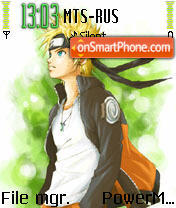 Naruto Uzumaki 01 tema screenshot